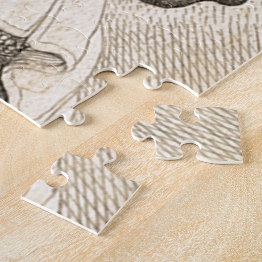 Young Negro van Wenceslaus Hollar Legpuzzel (Zijkant)