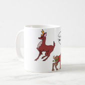 Young & Old Deer Koffiemok (Voorkant links)