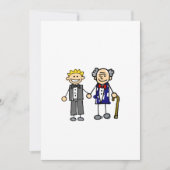Young Old Gay Wedding Kaart (Voorkant)