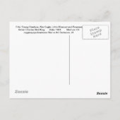 Young Omahaw, War Eagle, Little Missouri & Pawnees Briefkaart (Achterkant)