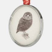 Young Owl Premium Ornament (Links)