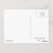 Young Peasant Girl van Vincent van Gogh 1890 Briefkaart (Achterkant)