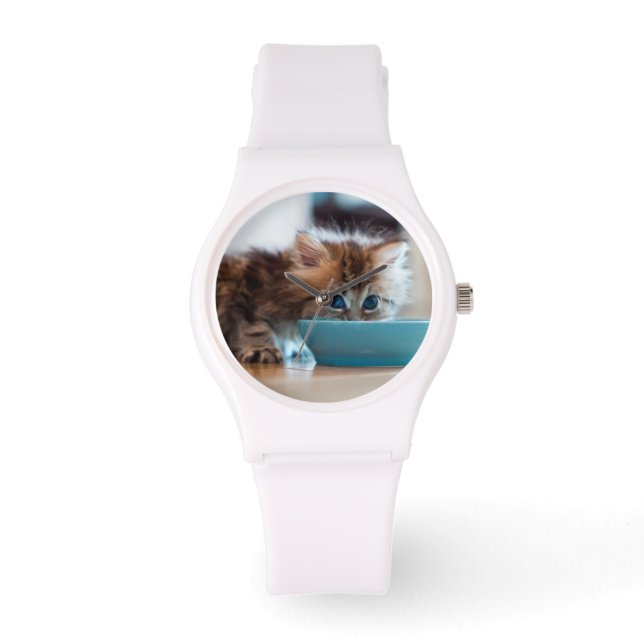 Young Persian Kitten Horloge (Voorkant)