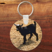 Young Pigmy Goat Sleutelhanger (Voorkant)
