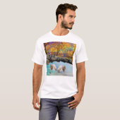 Young Polar Beren Vist, T-shirt (Voorkant volledig)