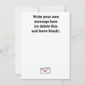 Young, Pregnant Lady Kickin' it Card Kaart (Achterkant)