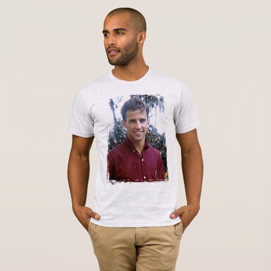 Young president Joe Biden T-Shirt (Voorkant volledig)