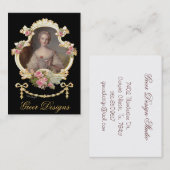 Young Princess Louise Marie van France Visitekaartje (Voorkant / Achterkant)