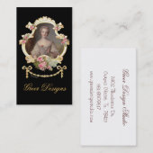 Young Princess Louise Marie van France Visitekaartje (Voorkant / Achterkant)