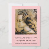 YOUNG PRINCESS SWEET 16 PARTIJ Gold Pink Kaart (Achterkant)