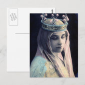  Young Queen Briefkaart (Voorkant / Achterkant)
