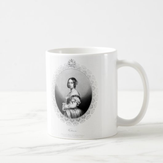 Young Queen Victoria Koffiemok (Rechts)