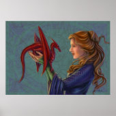 Young Red Dragon Poster (Voorkant)