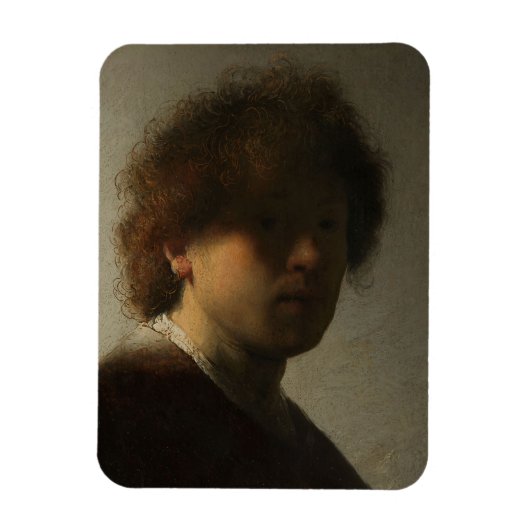 Young Rembrandt Self-portret Magneet (Verticaal)