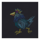 Young Rooster Chinese New Year Birthday P Poster (Voorkant)