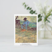 Young Routy Celeyran van Henri de Toulouse-Lautrec Briefkaart (Staand voorkant)