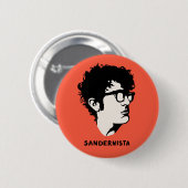 Young Sandernista Ronde Button 5,7 Cm (Voorkant /achterkant)