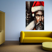 Young Santa Claus | AI Art Poster