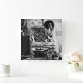 Young Sathya Sai Baba Clock Vierkante Klok (Huis)