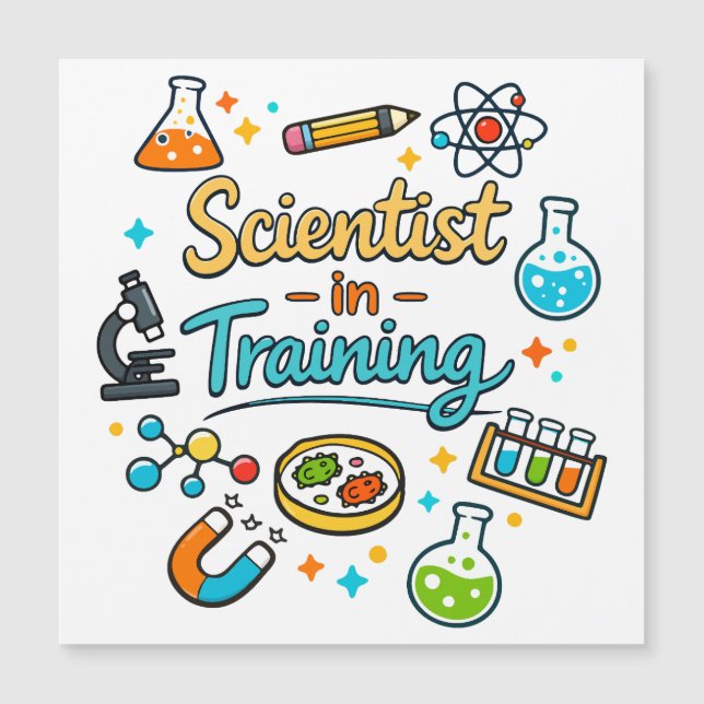 Young Scientist in Training Invitation (Voorkant)