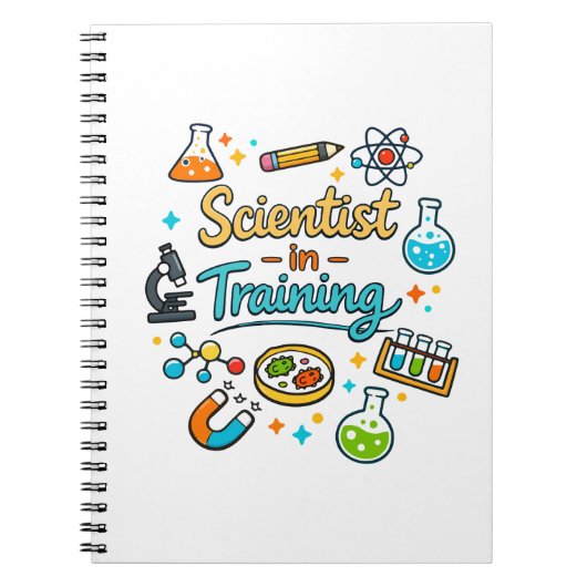 Young Scientist in Training Invitation Notitieboek (Voorkant)