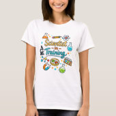 Young Scientist in Training Invitation T-shirt (Voorkant)