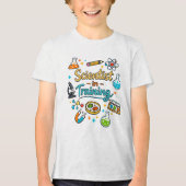Young Scientist in Training Invitation Tri-Blend Shirt (Voorkant)