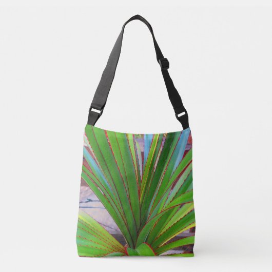 Young Screw Pine Crossbody Tas (Voorkant)