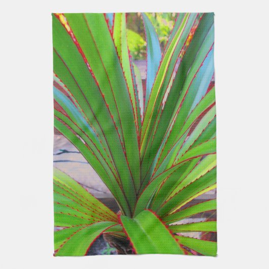 Young Screw Pine Theedoek (Verticaal)