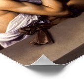 Young Sick Bacchus door Caravaggio - Poster (Hoek)