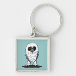 Young Spectacted Owl Sleutelhanger