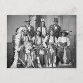 Young Spotted Tail, 1875 Briefkaart (Voorkant)