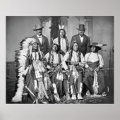 Young Spotted Tail, 1875 Poster (Voorkant)