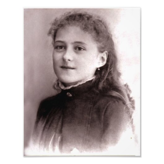 Young St. Therese of Lisieux Foto Afdruk (Voorkant)
