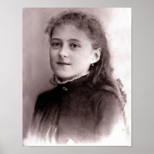 Young St. Therese of Lisieux Poster (Voorkant)