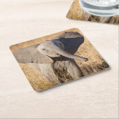 Young Struik Elephant Kartonnen Onderzetters (Schuin)