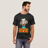 Young Student Dicky Dingus Says Geology Rocks T-shirt (Voorkant volledig)