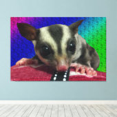 Young Sugar Glider Canvas (Insitu (Houten vloer))