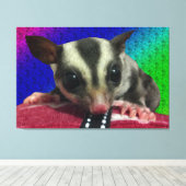 Young Sugar Glider Canvas (Insitu (Houten vloer))