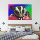 Young Sugar Glider Canvas (Insitu (Slaapkamer))