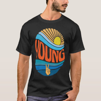 Young  Sunset Young Groovy Tie Dye T-shirt