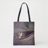 Young Tabby Kitten Tote Bag (Voorkant)