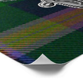 Young Tartan & Badge Poster (Hoek)