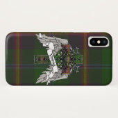 Young Tartan Cross Case-Mate iPhone Case (Achterkant (horizontaal))