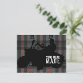 Young Taylor M.A.D.E. Poster motorfiets Briefkaart (Staand voorkant)