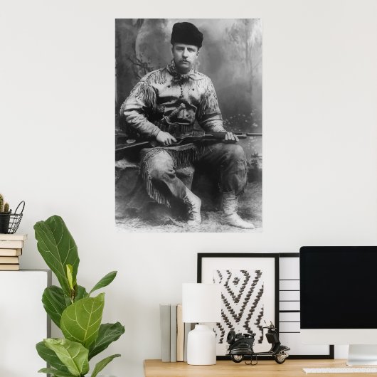 Young Teddy Roosevelt Poster (Thuiskantoor)