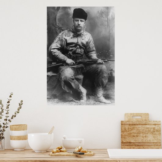 Young Teddy Roosevelt Poster (Keuken)