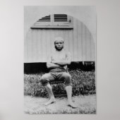 Young Teddy Roosevelt Shirtless - 1879 Poster (Voorkant)