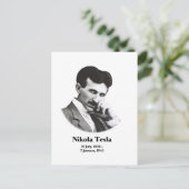 Young Tesla Briefkaart (Staand voorkant)