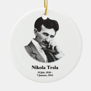 Young Tesla Keramisch Ornament